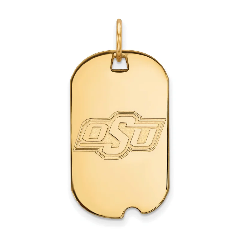 Jewelry Flash Sale – Stylish Designs At Unbeatable Rates 14k Yellow Gold Oklahoma State Dog Tag Pendant Jewelry Flash Sale – Stylish Designs At Unbeatable Rates 14k Yellow Gold Oklahoma State Dog Tag Pendant