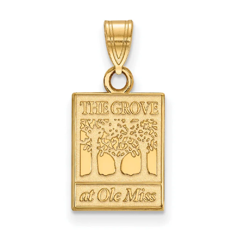 Limited-Time Jewelry Discounts – Shine Without The Splurge 14k Yellow Gold U. of Mississippi Small Pendant