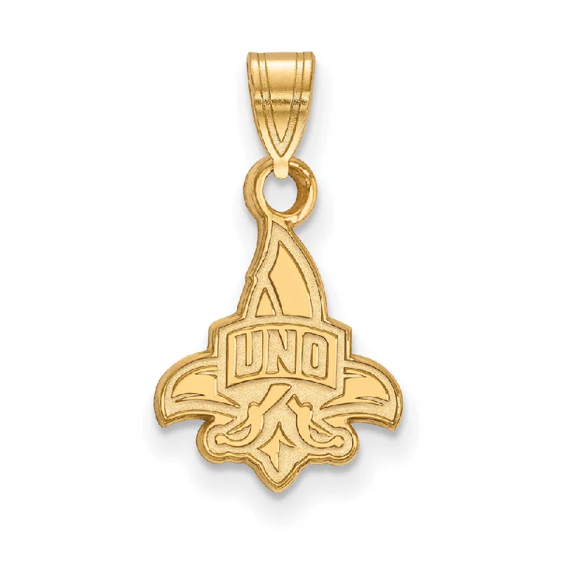 Limited-Stock Jewelry Sale – Shop Before It's Gone 14k Yellow Gold U. of New Orleans Small Pendant Limited-Stock Jewelry Sale – Shop Before It's Gone 14k Yellow Gold U. of New Orleans Small Pendant