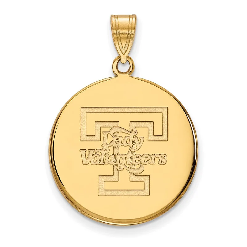 Affordable Elegance – Special Jewelry Sale Now Live 14k Yellow Gold U. of Tennessee Large 'T' Logo Disc Pendant Affordable Elegance – Special Jewelry Sale Now Live 14k Yellow Gold U. of Tennessee Large 'T' Logo Disc Pendant