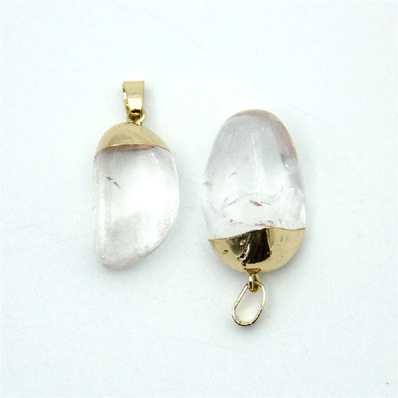 Last Chance To Shop High-End Jewelry At Markdown Prices 1pcs transparent gold polished natural stone crystal irregular shape pendant 27x13mm jewellery jewelry finding D-3-346-E Last Chance To Shop High-End Jewelry At Markdown Prices 1pcs transparent gold polished natural stone crystal irregular shape pendant 27x13mm jewellery jewelry finding D-3-346-E