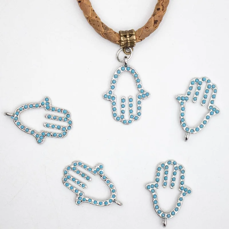 Glamorous Jewelry, Glamorous Deals – Shop Now 20pcs Hand Pendant with blue details D-3-392 Glamorous Jewelry, Glamorous Deals – Shop Now 20pcs Hand Pendant with blue details D-3-392