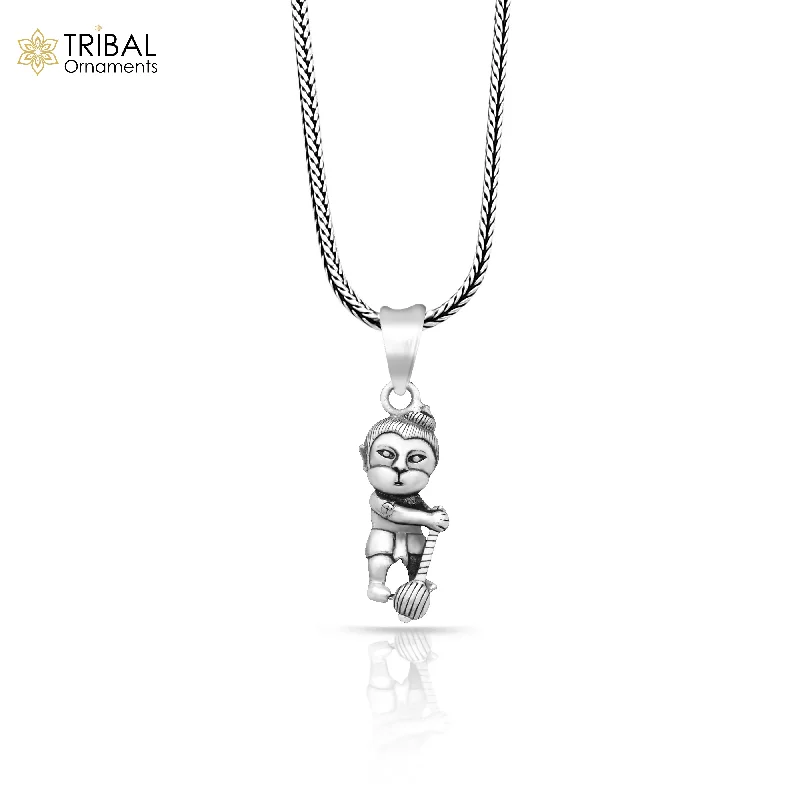 Jewelry Clearance – Final Chance To Save Big 925 pure silver lord BAL HANUMAN pendant best gifting pendant, wheat chain necklace locket best gifting delicate unisex jewelry Nsp722 Jewelry Clearance – Final Chance To Save Big 925 pure silver lord BAL HANUMAN pendant best gifting pendant, wheat chain necklace locket best gifting delicate unisex jewelry Nsp722