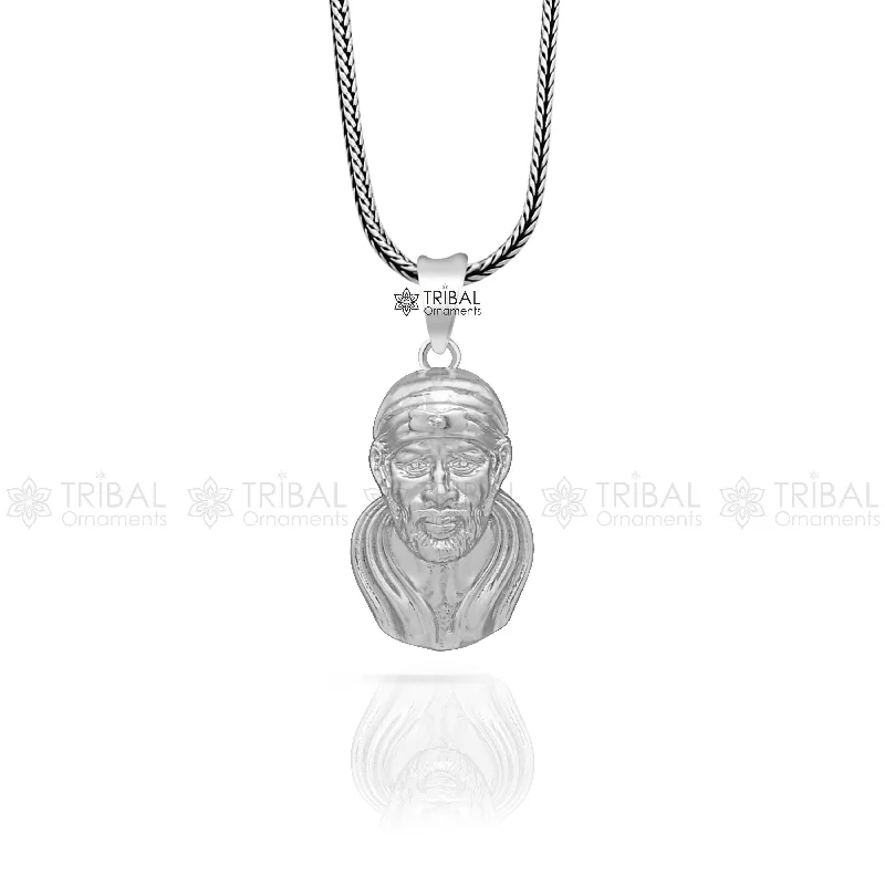 Timeless Elegance At Unbelievable Discounts 925 sterling silver blessing sirdi sai baba pendant, amazing divine pendant locket tribal jewelry nsp804 Timeless Elegance At Unbelievable Discounts 925 sterling silver blessing sirdi sai baba pendant, amazing divine pendant locket tribal jewelry nsp804