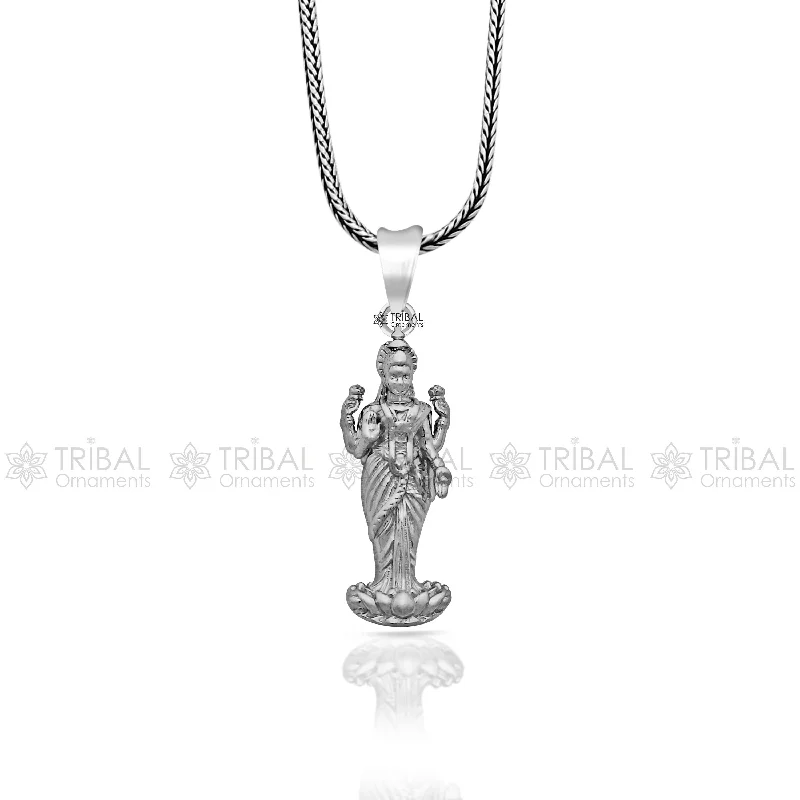 Your Perfect Accessory Now At The Best Price 925 sterling silver handmade Goddess Maha Lakshmi/laxmi pendant, amazing divine lakshmi maa pendant gifting jewelry NSP830 Your Perfect Accessory Now At The Best Price 925 sterling silver handmade Goddess Maha Lakshmi/laxmi pendant, amazing divine lakshmi maa pendant gifting jewelry NSP830