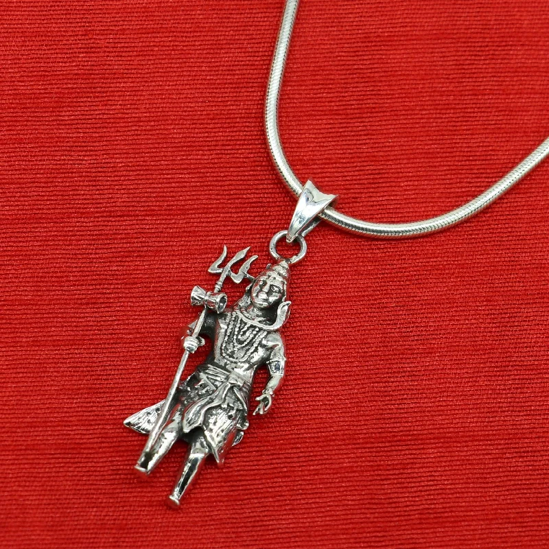 Shop Dazzling Jewelry At The Best Prices 925 sterling silver handmade idol Shiva standing pendant, amazing stylish unisex pendant locket personalized jewelry tribal jewelry ssp540