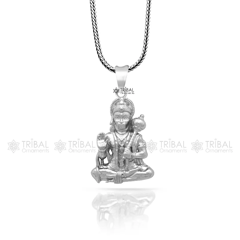 Jewelry Deals That Outshine The Rest 925 sterling silver Lord hanuman blessing pendant , amazing divine balaji pendant locket tribal jewelry nsp810 Jewelry Deals That Outshine The Rest 925 sterling silver Lord hanuman blessing pendant , amazing divine balaji pendant locket tribal jewelry nsp810
