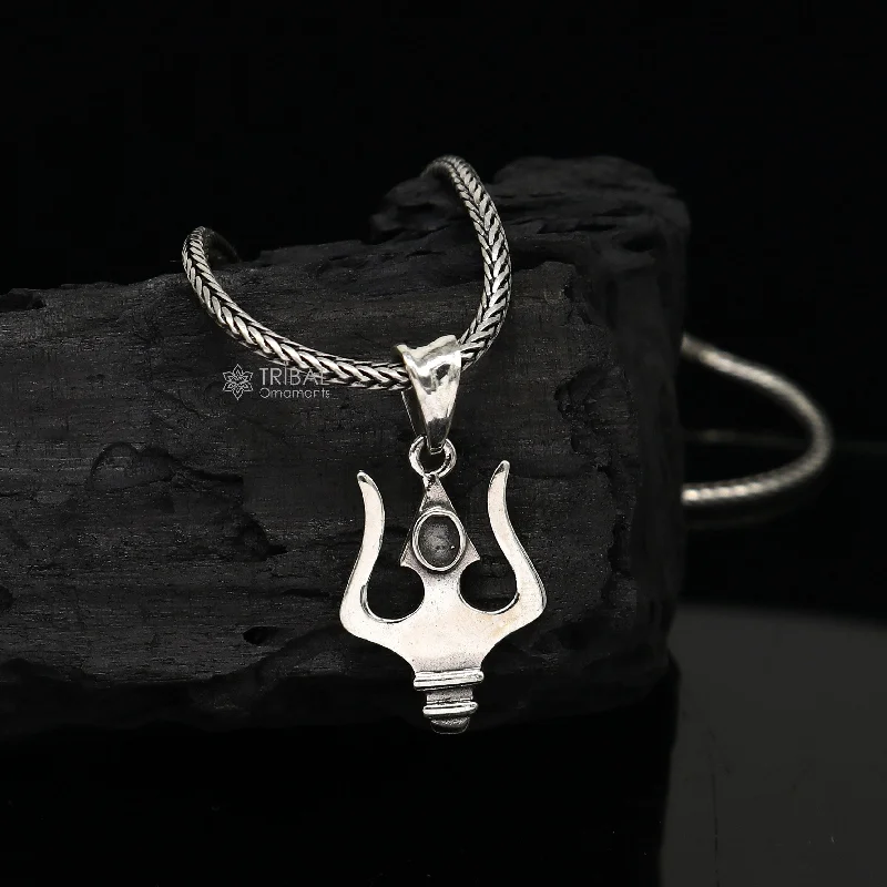 High-End Sparkle, Low-End Prices – Jewelry Sale Live 925 sterling silver lord SHIVA TRIDENT/ TRISHOOL tishul pendant , best gifting delicate necklace pendant nsp709 High-End Sparkle, Low-End Prices – Jewelry Sale Live 925 sterling silver lord SHIVA TRIDENT/ TRISHOOL tishul pendant , best gifting delicate necklace pendant nsp709