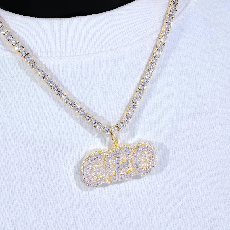 Discounted Luxury Jewelry – Shine Without The Splurge CEO Baguette Icy Necklace