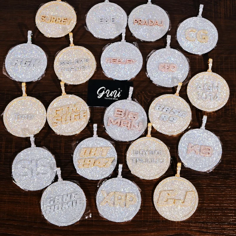 Buy More, Save More – Special Jewelry Discounts CUSTOM LETTER NECKLACE 3D BIG DISC