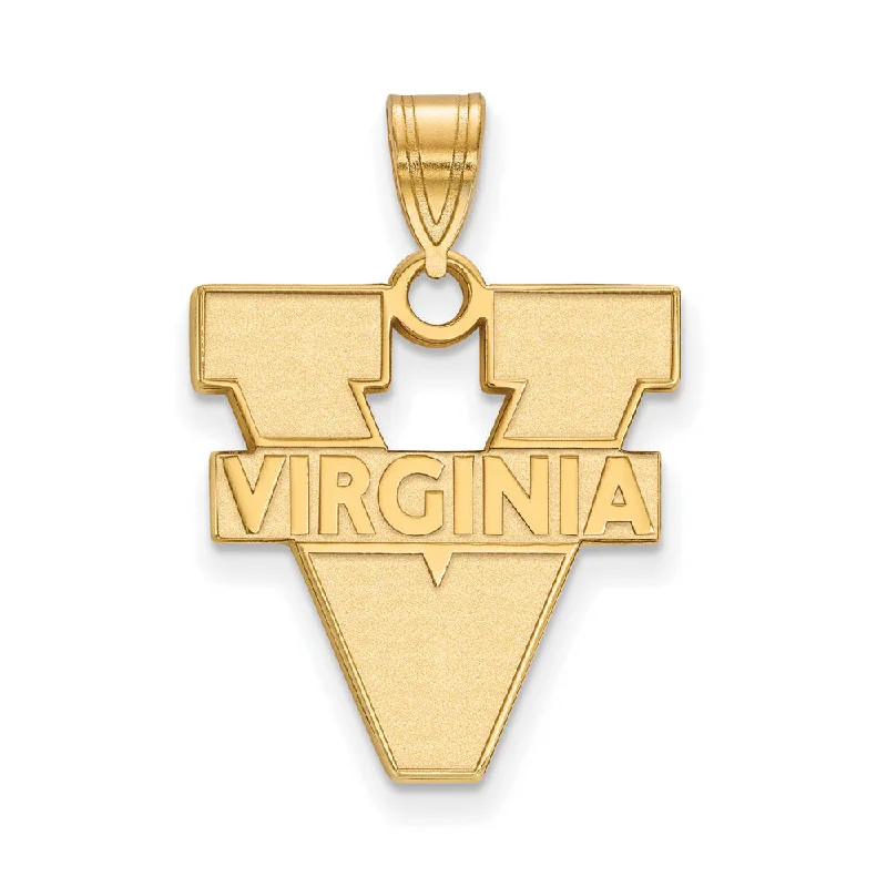 Shop Stylish Jewelry Now And Save Big 10k Yellow Gold U. of Virginia Large 'V' Logo Pendant Shop Stylish Jewelry Now And Save Big 10k Yellow Gold U. of Virginia Large 'V' Logo Pendant