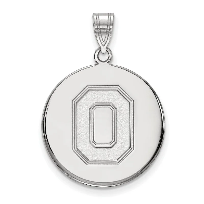 Once-A-Year Jewelry Deals – Shop Before They’Re Gone Sterling Silver Ohio State Large Disc Pendant Once-A-Year Jewelry Deals – Shop Before They’Re Gone Sterling Silver Ohio State Large Disc Pendant
