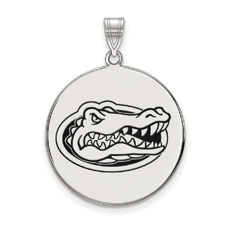 Fine Jewelry, Limited-Time Offers Available Sterling Silver U of Florida XL Enamel Disc Mascot Pendant Fine Jewelry, Limited-Time Offers Available Sterling Silver U of Florida XL Enamel Disc Mascot Pendant