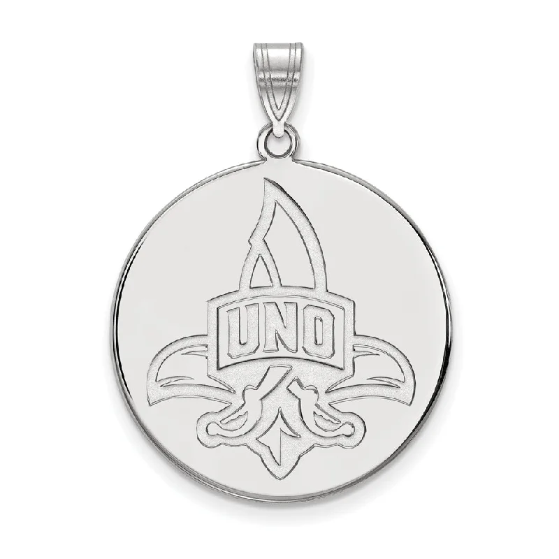 Luxury Jewelry Sale – Elegant Styles At Unbeatable Prices Sterling Silver U. of New Orleans XL Logo Disc Pendant Luxury Jewelry Sale – Elegant Styles At Unbeatable Prices Sterling Silver U. of New Orleans XL Logo Disc Pendant