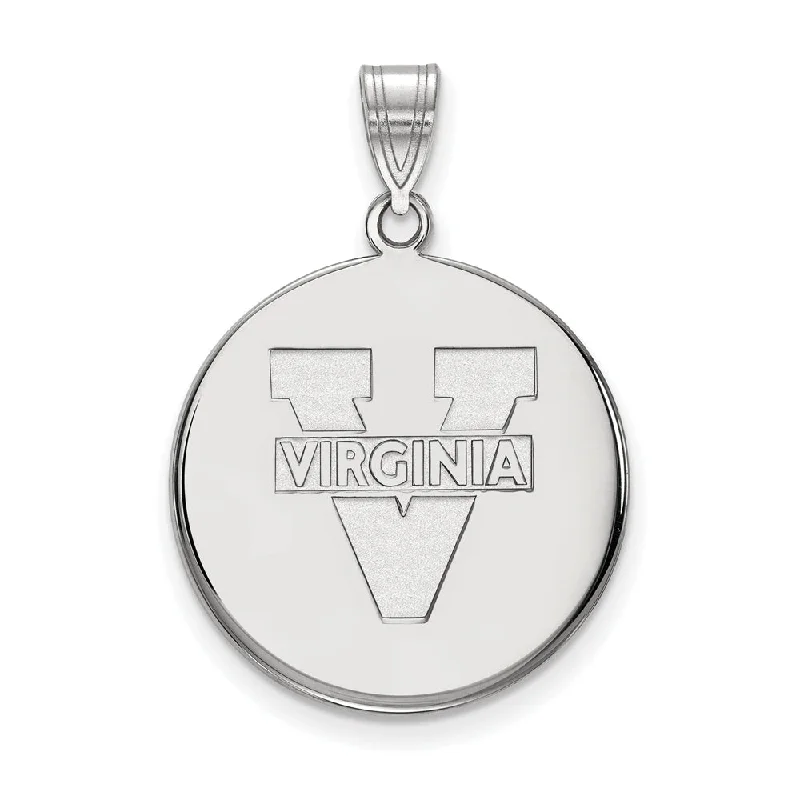 Trending Jewelry Styles Now At Limited-Time Discounts Sterling Silver U. of Virginia Large 'V' Logo Disc Pendant Trending Jewelry Styles Now At Limited-Time Discounts Sterling Silver U. of Virginia Large 'V' Logo Disc Pendant