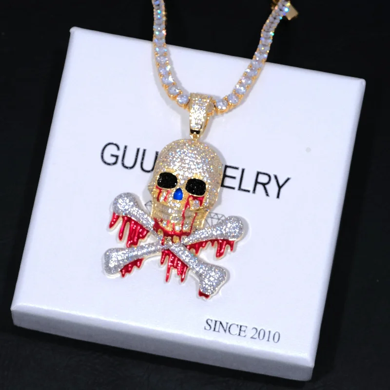 Holiday Jewelry Sale – Perfect Gifts At Great Prices Pirate skull Iced Hiphop Bling Bling Necklace Holiday Jewelry Sale – Perfect Gifts At Great Prices Pirate skull Iced Hiphop Bling Bling Necklace