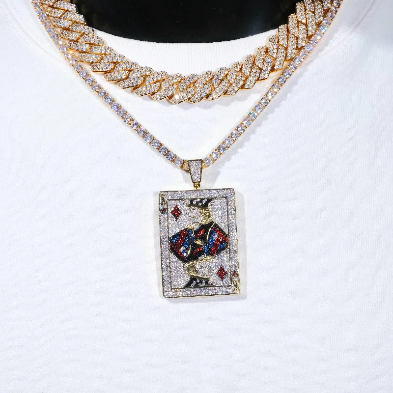 Seasonal Jewelry Clearance – Best Styles At The Lowest Prices Poker King Iced Necklace Seasonal Jewelry Clearance – Best Styles At The Lowest Prices Poker King Iced Necklace