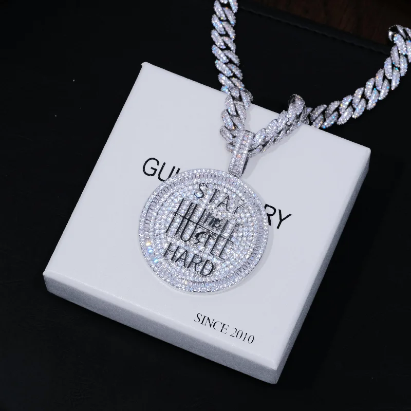 Unlock Unbeatable Jewelry Deals Before They’Re Gone Stay Hard Humbie/Hustle Pendant