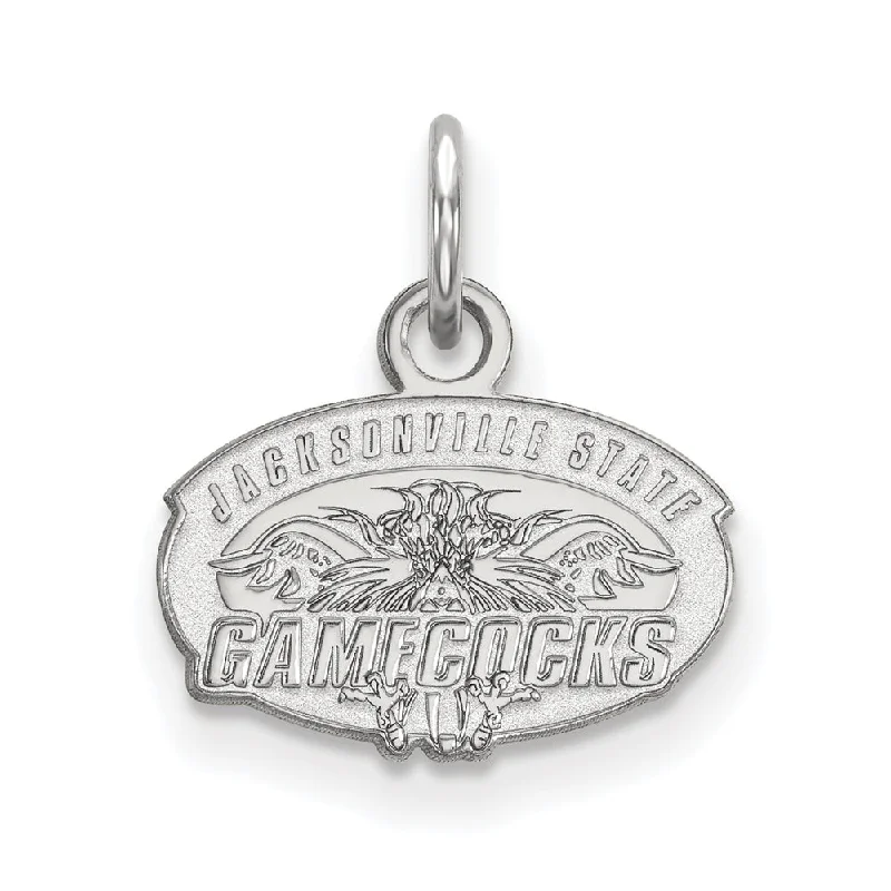Stunning Jewelry At A Fraction Of The Price Sterling Silver Jacksonville State XS (Tiny) Charm or Pendant Stunning Jewelry At A Fraction Of The Price Sterling Silver Jacksonville State XS (Tiny) Charm or Pendant