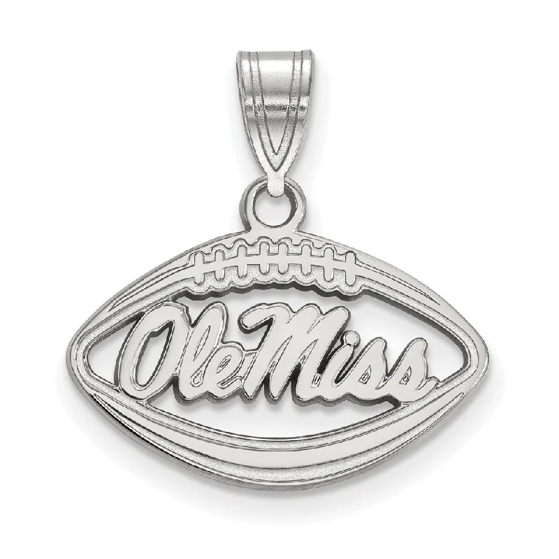 Once-A-Year Jewelry Deals – Shop Before They’Re Gone Sterling Silver U. of Mississippi Football Pendant Once-A-Year Jewelry Deals – Shop Before They’Re Gone Sterling Silver U. of Mississippi Football Pendant