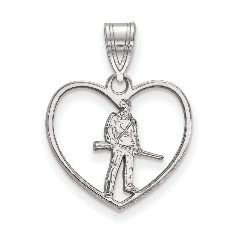 Stunning Statement Jewelry, Unbeatable Discounts Sterling Silver West Virginia U. Mascot Heart Pendant Stunning Statement Jewelry, Unbeatable Discounts Sterling Silver West Virginia U. Mascot Heart Pendant