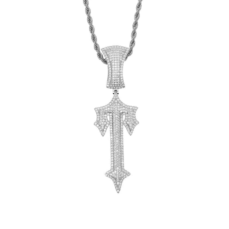 Don't Miss Our Biggest Jewelry Sale Of The Season TrapStar Pendant - White Gold