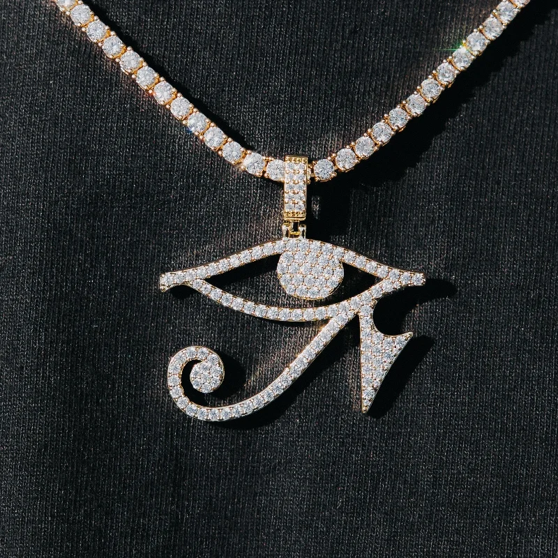 Seasonal Jewelry Deals – Elevate Your Style Eye of Horus Pendant - Gold