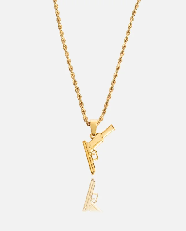 Bestselling Jewelry At Special Promotional Rates Glock Pendant - Gold