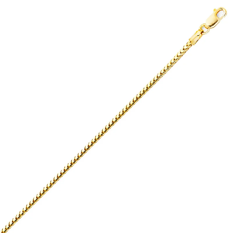 Flash Jewelry Sale – Get Stunning Pieces At Low Prices 1.6mm Roundfish Franco Bracelet