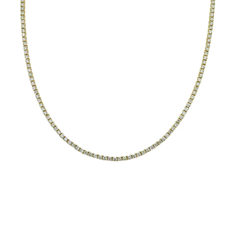 Sparkle On A Budget – Fine Jewelry For Less 2.0 mm Diamond Tennis Chain in custom length